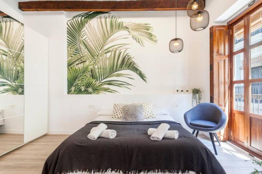 Modern Flat By Mercado Central In Ciutat Vella บาเลนเซีย ภายนอก รูปภาพ
